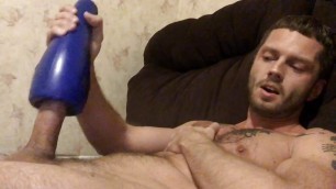 Gay Solo Masturbation and cumeating