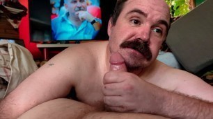 Man Safari" Sexy bear Rusty Piper jerked by moustache daddy Don K Dick until they decide to fuck the cum out - cornfedMTdads