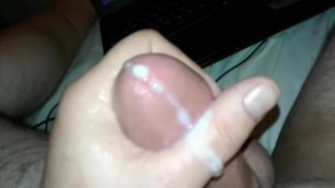 Jerking and Cumming my Hot Cock