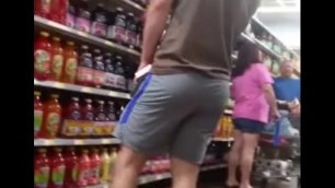 Big round Butt in Tight Shorts