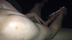 4k Jock Muscle Twink Stroking a Fat Cock and Playing with Fleshjack Cums