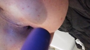 Playing with Cum in my Ass from BBC