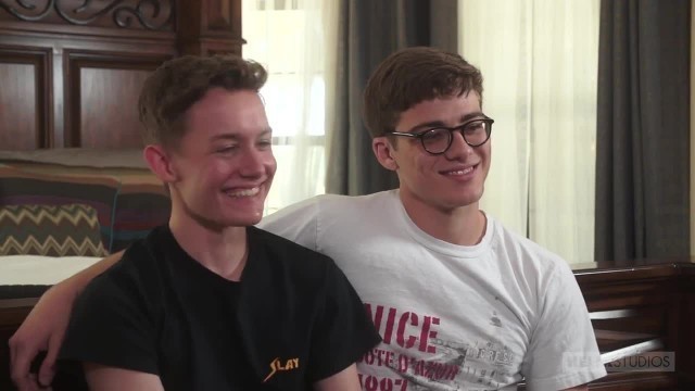 Blake Mitchell And Leo Frost Gay Anal Cum