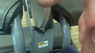 Public nudity at the gym