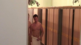 Finnish gay boys in spa - locker room amateur porn