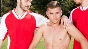 Horny Jock Scores On And Off The Field
