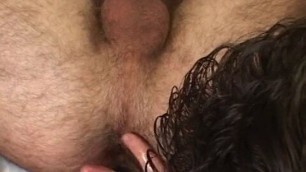 Hot gay bodybuilder gets his cock sucked and ass licked and fucked