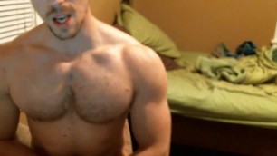 Armpit and Nipple Fetish Dude Cums a Big Loadgay